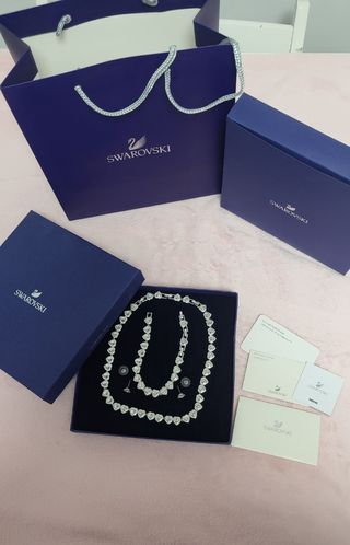 Joyería Swarovski Plata