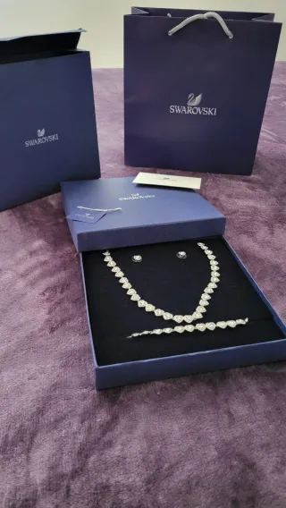 Joyería Swarovski Plata