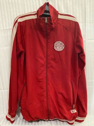 Chaqueta Deportiva Retro Onitsuka Tiger Roja
