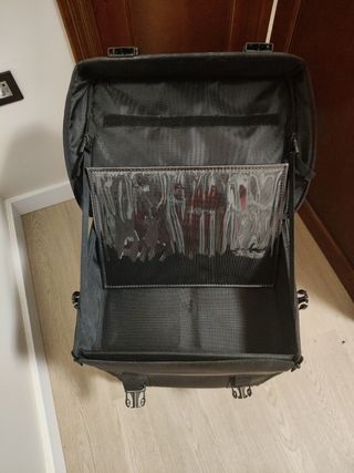 Maletín Carrito Maquillaje Profesional Negro