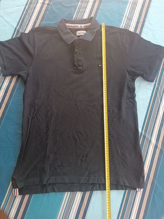 Polo Tommy Hilfiger negro (XL)

