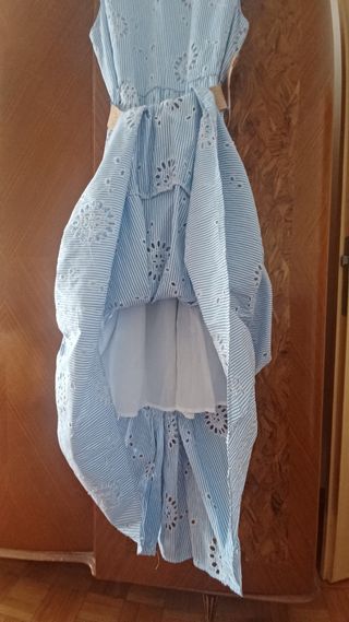 Abito sangallo azzurro