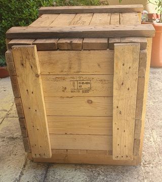 Jardinera de madera