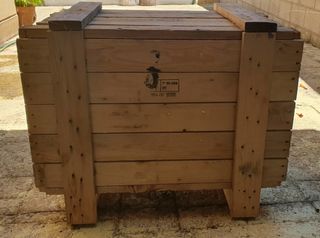 Jardinera de madera