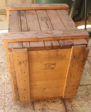 Jardinera de madera