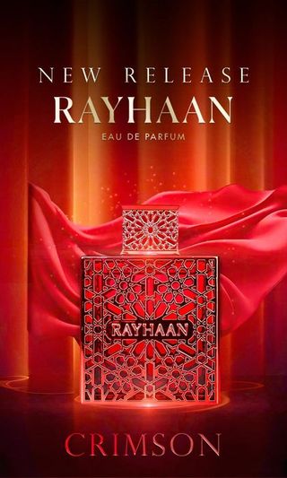 Perfume Rayhaan Crimson para Hombres