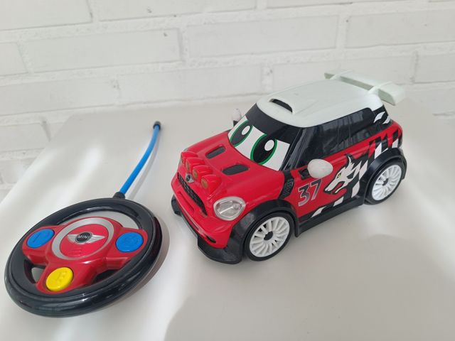 Coche Juguete Mini GO Rojo RC Luces y Sonido