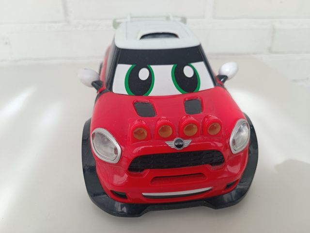 Coche Juguete Mini GO Rojo RC Luces y Sonido