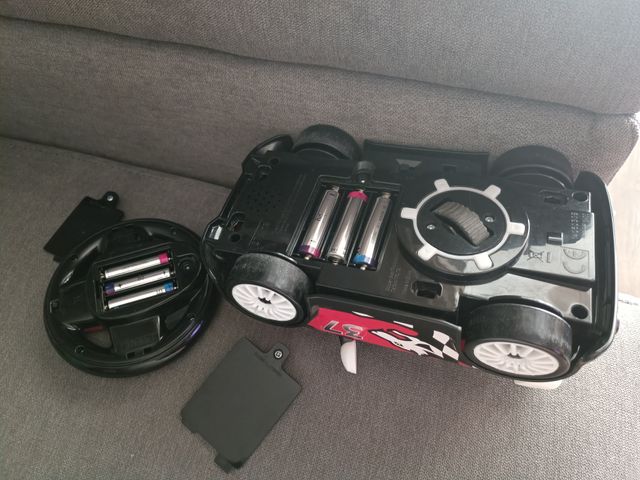 Coche Juguete Mini GO Rojo RC Luces y Sonido