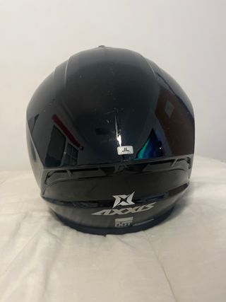 Casco Integral Moto Negro Axxis