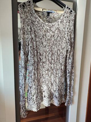 Jersey Mango punto calado talla S