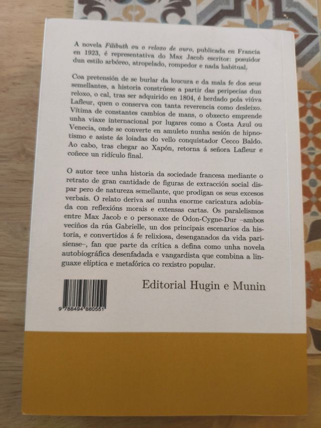 Filibuth Ou O Reloxo De Ouro