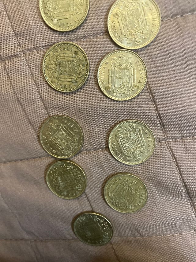 13 Monedas 1 Peseta Arras Boda