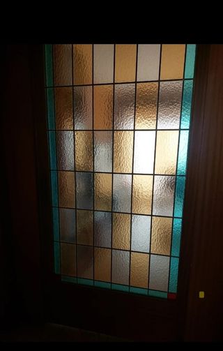 Urgente 
- Puerta corredera Vintage con cristal