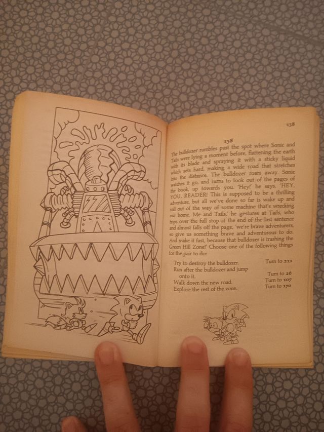 Sonic gamebook 2: zona rangers