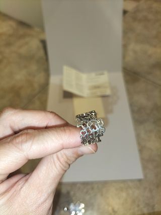 Anillo Tous Osos Plata