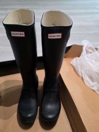 Botas Hunter Negras Talla 38