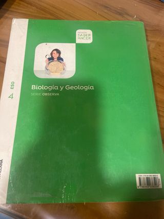 Biología y geología 4º Eso