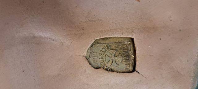 Antigua Virgen con ángeles