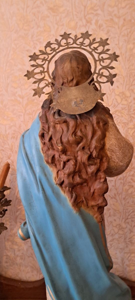 Antigua Virgen con ángeles