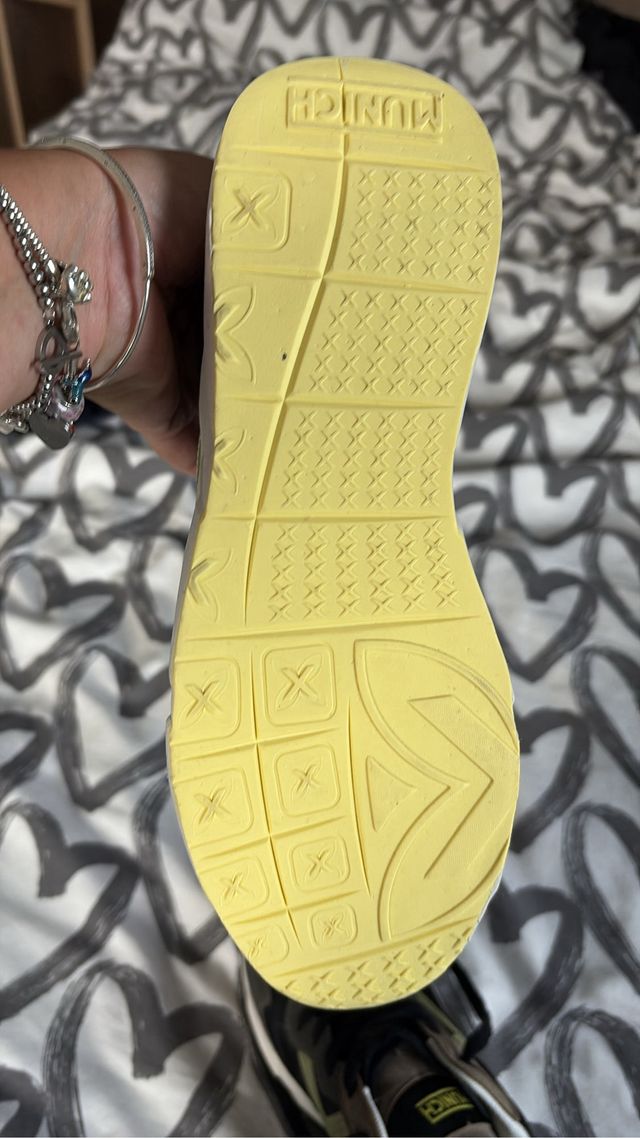 Scarpe Munich Donna Nere/Verdi Tg 40