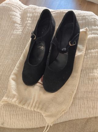 Zapatos Flamenco Negros Talla 36