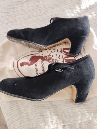 Zapatos Flamenco Negros Talla 36