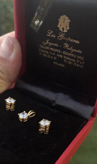 Conjunto Oro 18K 