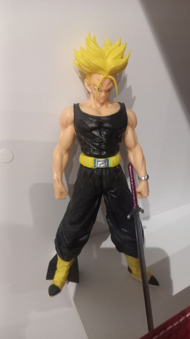Figuras Goku, Vegeta y Trunks