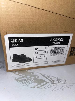 Dr. Martens Adrian Tassel Loafers Negro