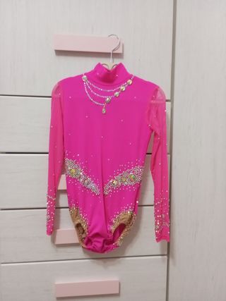 Maillot Gimnasia Rítmica Brillante talla 8-9 años