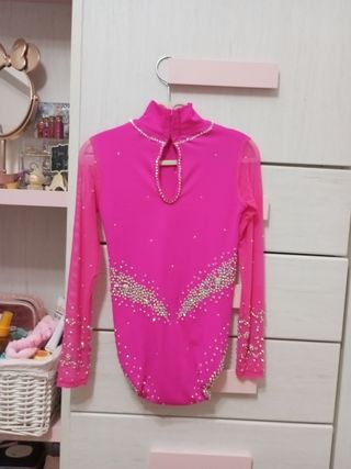Maillot Gimnasia Rítmica Brillante talla 8-9 años