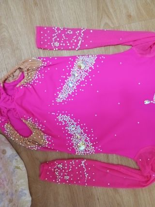 Maillot Gimnasia Rítmica Brillante talla 8-9 años