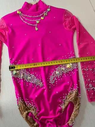 Maillot Gimnasia Rítmica Brillante talla 8-9 años