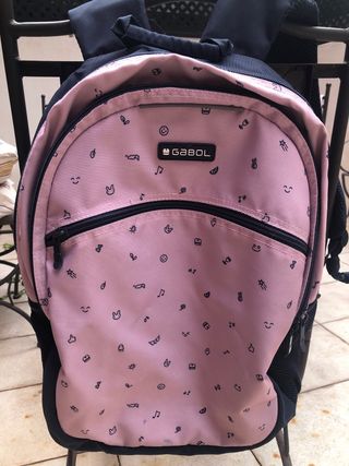 Mochila escolar Gabol adaptable a carro