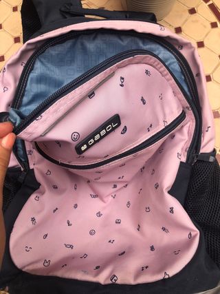 Mochila escolar Gabol adaptable a carro