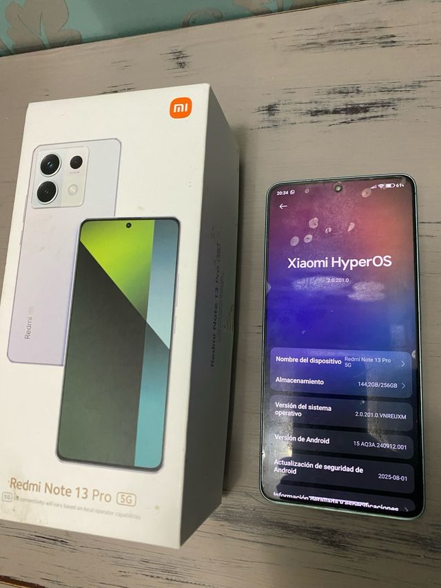 Redmi Note 13 Pro 5G 256GB NUEVO