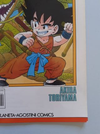 Cómic 2 Bola de Dragon Ball Blanca Tebeo Manga ESP