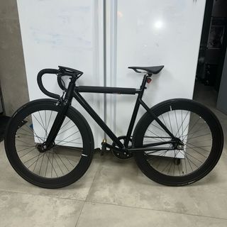 Bicicleta Fixie Santafixie Raval Negra Mate
