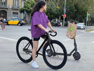 Bicicleta Fixie Santafixie Raval Negra Mate
