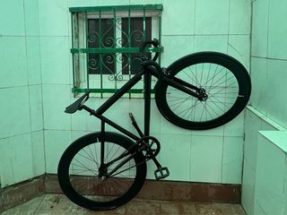 Bicicleta Fixie Santafixie Raval Negra Mate
