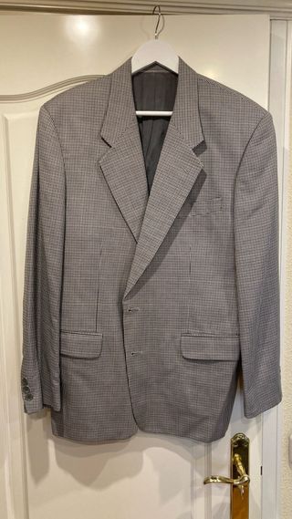 Americana de vestir gris