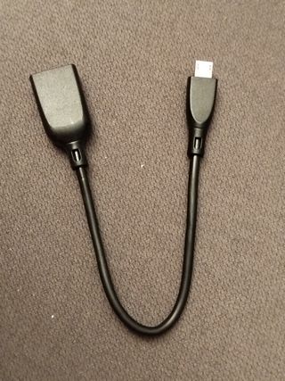 Cable Micro USB OTG 15cm.
