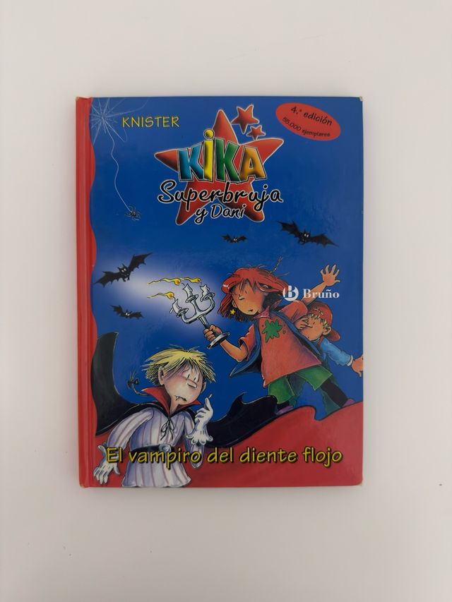 Libro Kika Superbruja, el vampiro del diente flojo