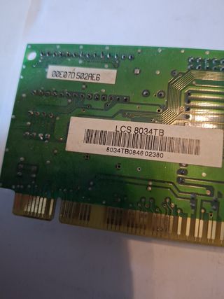 Tarjeta de Red LCS 8034TB