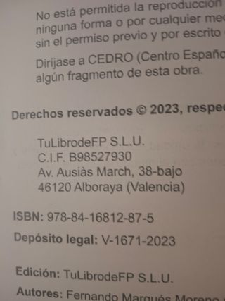 Matematicas 2°Bachillerato  ISBN 9788416812875