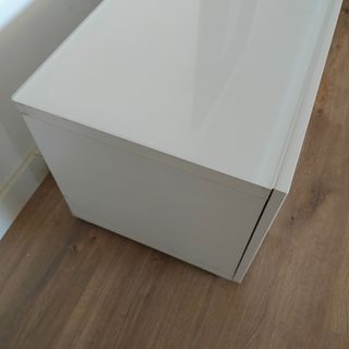 Mueble Ikea Blanco Brillo Modelo Besta
