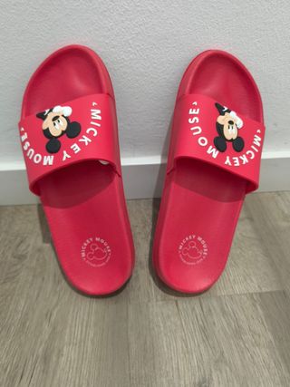 Chanclas Mickey Mouse Rojas Disney