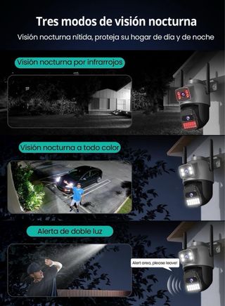 ANBIUX 2.5K Cámara Vigilancia WiFi 5G— NUEVO