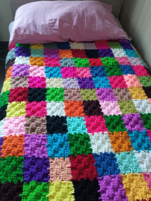 Coperta singola handmade